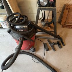 Ryobi Belt and Disc Sander   Craftsman Shop Vac 