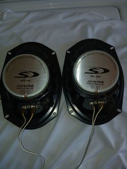 Alpine 6×9 Speakers – SPS-609 Series