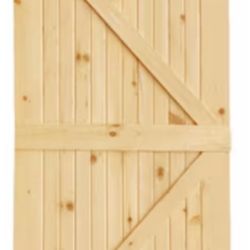 Kimberly Bay UNFINISHED Barn Doors! Brand New - $75 EACH