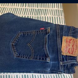 Levi Jeans 512 33x34 Blue 