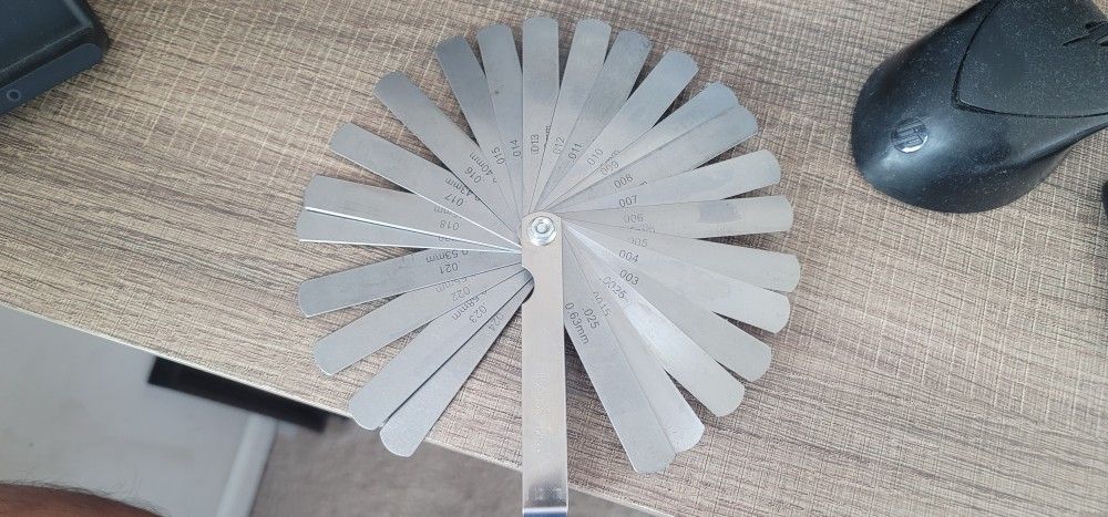 32 Count Feeler Guage Stainless Steel