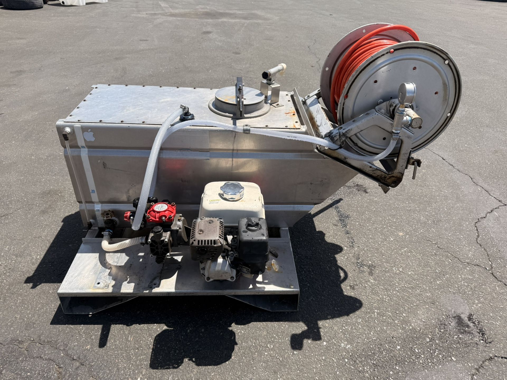 50 Gallon Stainless Sprayer