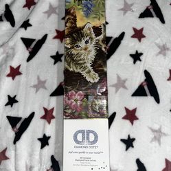Kitty Knits Diamond Painting Kit