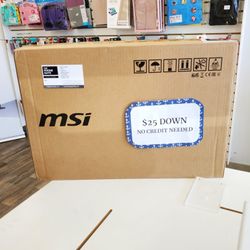 New MSI GF63 Gaming Laptop - 90 DAY WARRANTY - $1 DOWN - NO CREDIT NEEDED 