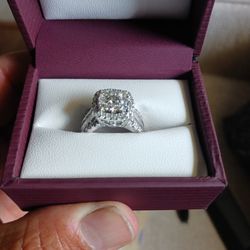 Engagement Ring Sterling Silver Bracelet Size 6