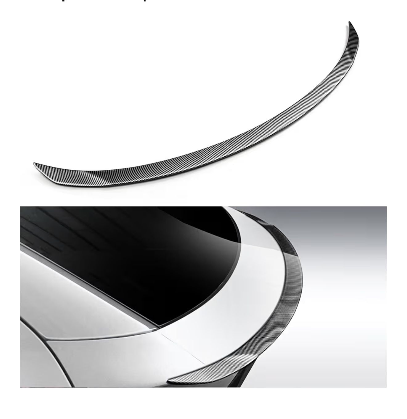 Tesla Model Y Spoiler 2025-26