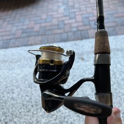 Shimano Spinning Rod And Reel Combo