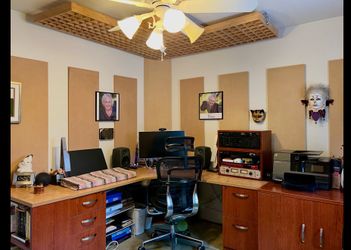 Entire home studio sound treatment