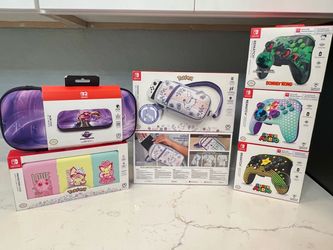 🎮🔥 BRAND NEW NINTENDO SWITCH 1 & 2 ACCESSORIES — ALL FACTORY SEALED! 🍄⚡