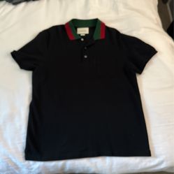 Gucci Cotton Piquet Polo XL