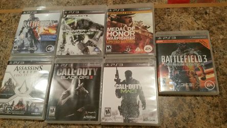 6 PS3 Games