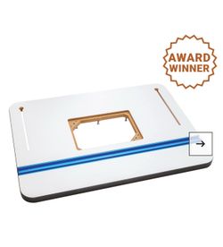 Router Table Top with T-Track and Insert Plate