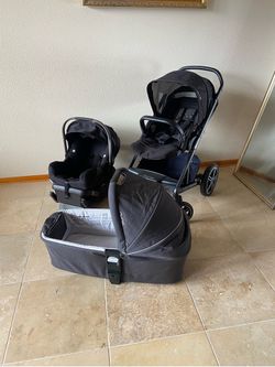 Nuna Mixx Stroller With Car Seat And Bassinet