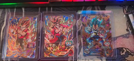 Super Dragon Ball Heroes Holo Cards Lot of 3
