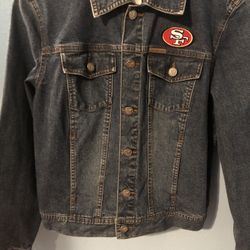 49ers Calvin Klein Jeans Jacket
