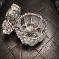 Crystal Glass Dish 