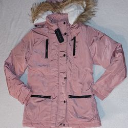 Cuties Fashion Girls Youth Winter / Rain Jacket rose Pink 