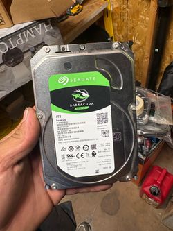 Seagate BarraCuda 4TB 3.5" Hard Drive