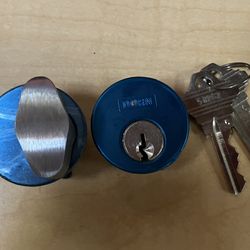 Storefront Keyed Cylinder And Thumbturn Replacement