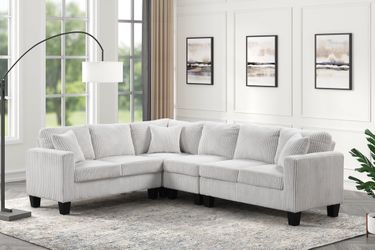 Beige Sectional Sofa