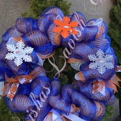 Football Team Wreath