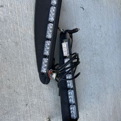 Emergency Blue Lights Cigarette Plus Connector