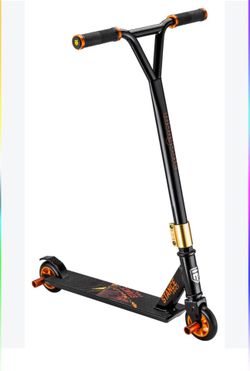 Mongoose Stance Pro Scooter - Black/Orange