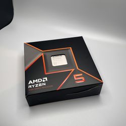 AMD Ryzen 5 9600X - Ryzen 5 9000 Series Granite Ridge (Zen 5) 6-Core 3.9 GHz - Socket AM5 65W - Radeon Graphics Processor (Never Opened)