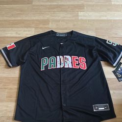 Padres Jersey Tatis Mexican Heritage  Zarape