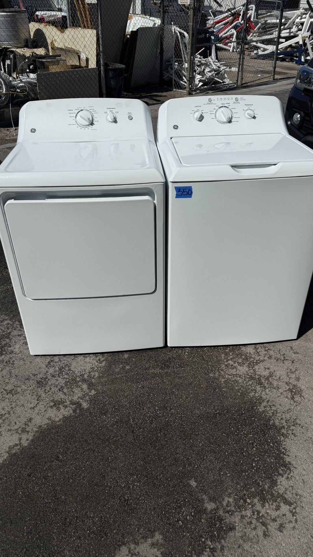 Ge Washer&Dryer