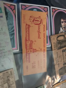 Disney Land Ticket Stub