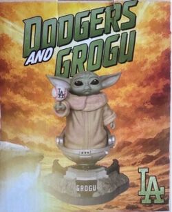 2026 LA Dodgers Grogu SGA Bobblehead Star Wars