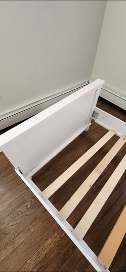 Twin bed in good condition from bobs furniture
