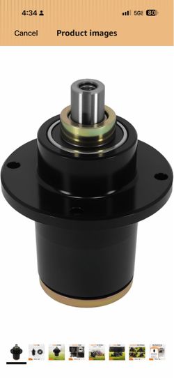 maXpeedingrods 037-6015-50 037-6015-00 Deck Spindle Assembly for Bad Boy CZT with 42" 48" 50" 54" 60" ZT Series with 48" 50" 60" Pup and Pup Lightning