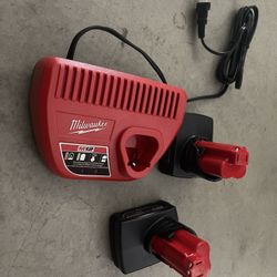 Milwaukee M12 Red Lithium XC6.0 Starter Kit
