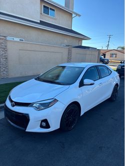 2016 Toyota Corolla S Plus