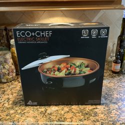 ECO+CHEF • Electric Skillet Ceramic Nonstick Appliance