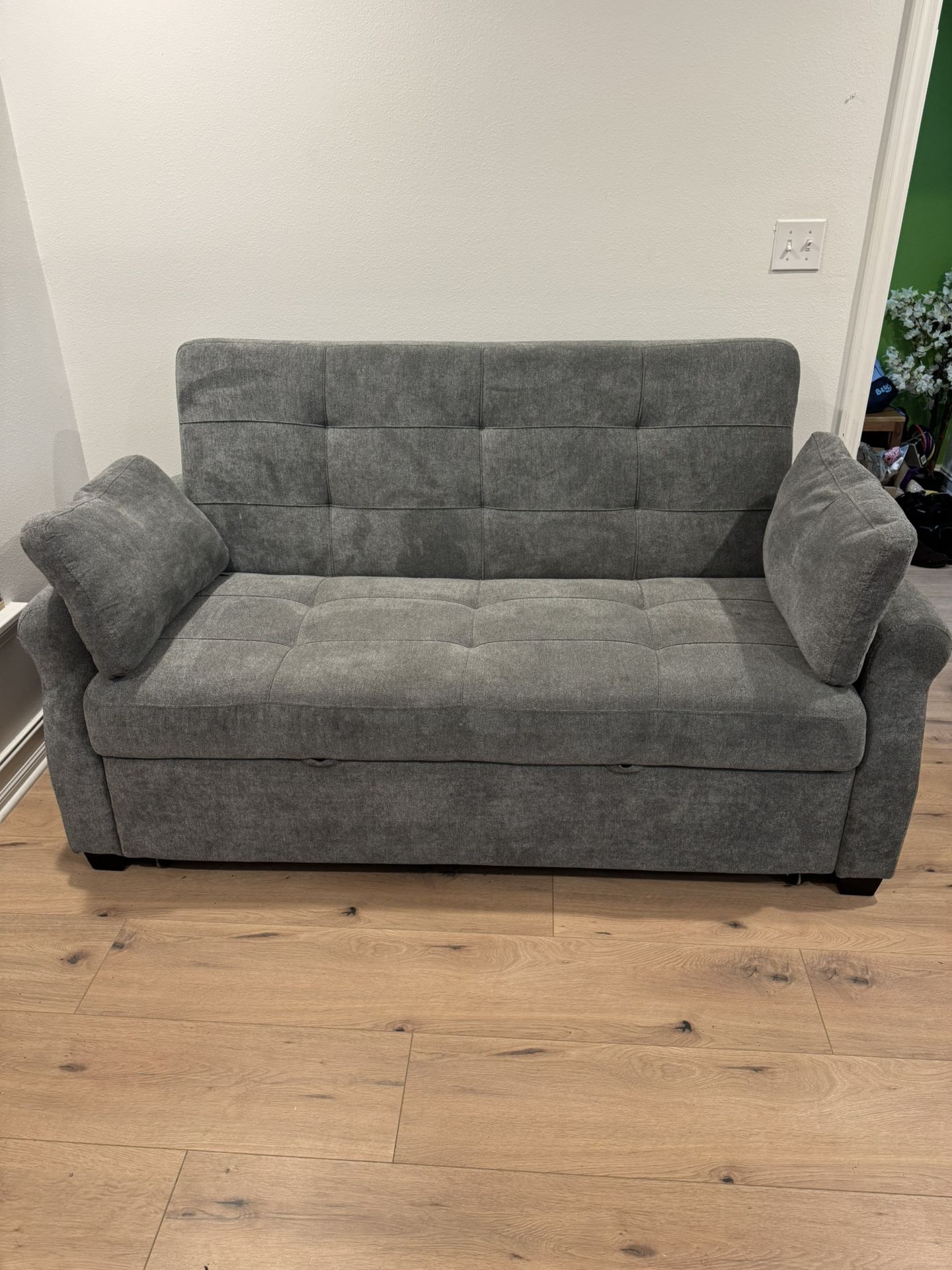 Gray Pull-Out Queen Sleeper Sofa Must Go ASAP