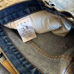 MNML Men’s Jeans Size 34 By 30