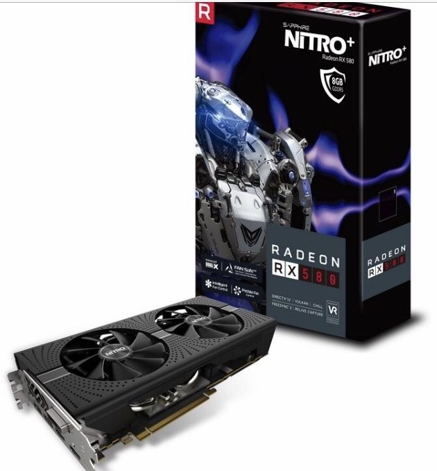 Sapphire Technology Radeon NITRO+ RX 580 8GB