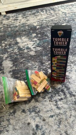 TUMBLE tower block game
