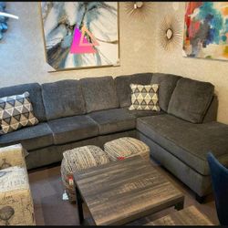 Abinger Smoke RAF Sectional /couch 1039