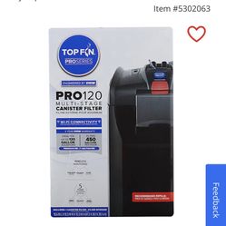 Top Fin Pro 120 Aquarium Filter for Sale in Dallas, TX - OfferUp