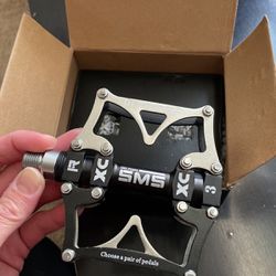 New SMS Mountain Biking Pedals 