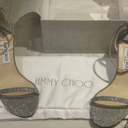 Jimmy Choo Silver Heels