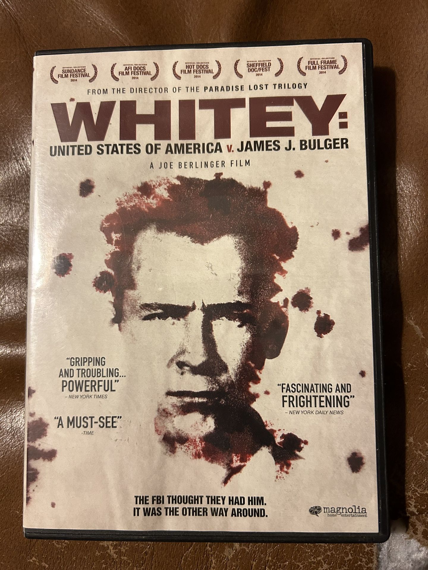 Whitey Bulger DVD $5
