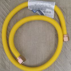 Everbilt Gas Range Connector Kit Yellow 4' 98255 INCOMPLETE 