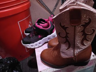 Infant Size 7 Boots N Tennis Shoe