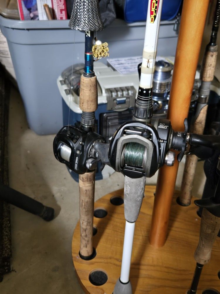 Bait Casting Rod And Reels Duckett All Star Rods Lews Speed Spools