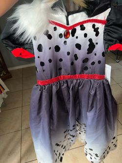 Cruella De Vil Kids Halloween Costume